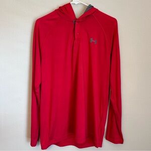 UNDER ARMOUR - MENS MEDIUM HEATGEAR LONG SLEEVE HOODIE